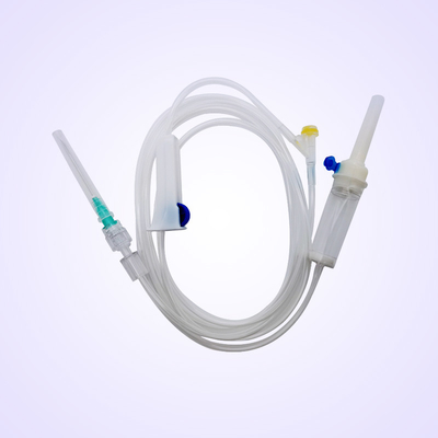 Medical Supplies Consumables Disposable Infusion Set With Y-Injection Set With Luer Lock Connector