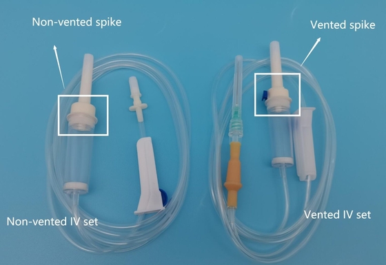 Medical Supplies Equipment Disposable Intravenous Infusion Set Without Needle