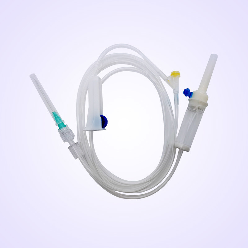Medical Supplies Consumables Disposable Infusion Set With Y-Injection Set With Luer Lock Connector
